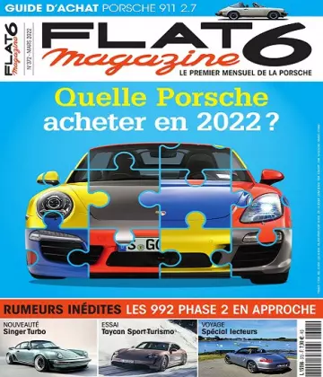 Flat 6 Magazine N°372 – Mars 2022  [Magazines]