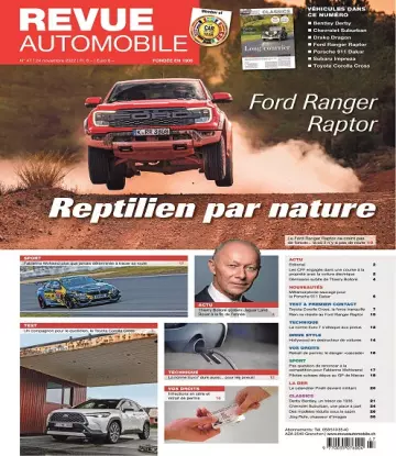 Revue Automobile N°47 Du 24 au 30 Novembre 2022 [Magazines]