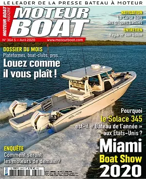 Moteur Boat N°364 – Avril 2020 [Magazines]
