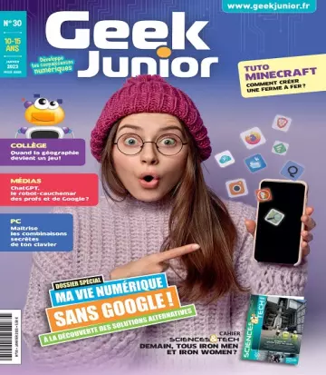Geek Junior N°30 – Janvier 2023 [Magazines]