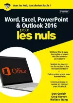 Word, Excel, PowerPoint & Outlook 2016 pour les nuls (2e Edition) [Livres]