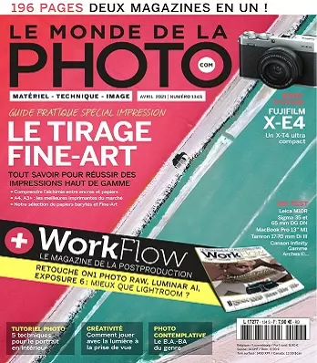 Le Monde De La Photo N°134 – Avril 2021  [Magazines]