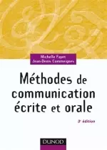 Méthodes De Communication Écrite et Orale [Livres]