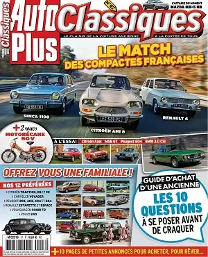Auto Plus Classiques N°47 – Février-Mars 2020 [Magazines]