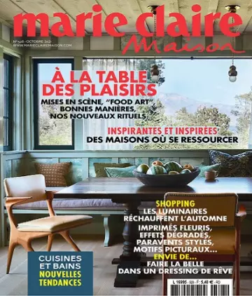 Marie Claire Maison N°528 – Octobre 2021 [Magazines]