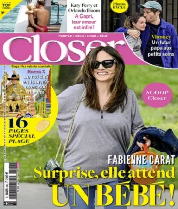 Closer N°843 Du 6 au 12 Août 2021  [Magazines]