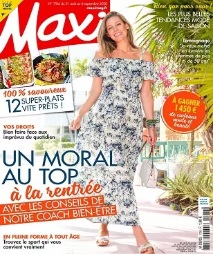 Maxi N°1766 Du 31 Août 2020 [Magazines]