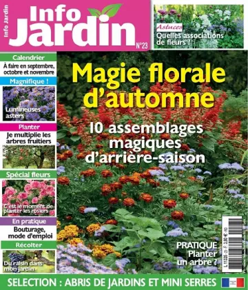 Info Jardin N°23 – Septembre-Novembre 2022 [Magazines]