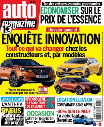 Auto Magazine N°21 – Octobre-Novembre 2019  [Magazines]