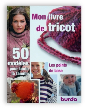 Mon livre de tricot, 50 modèles pour toute la famille  [Livres]