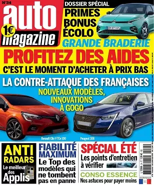 Auto Magazine N°24 – Juin-Août 2020  [Magazines]