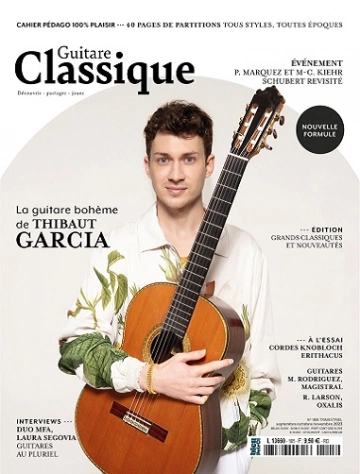 Guitare Classique N°105 – Septembre-Novembre 2023  [Magazines]