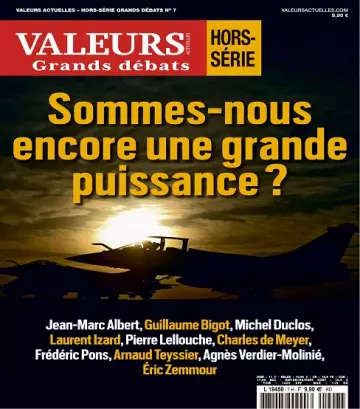 Valeurs Actuelles Hors Série Grands Débats N°7 – Juillet 2022 [Magazines]