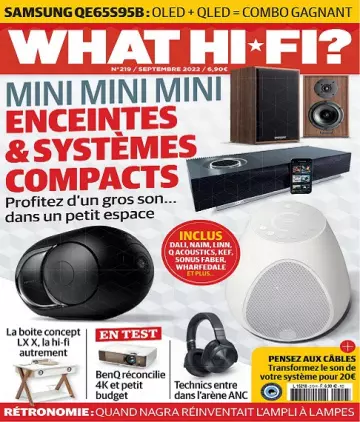 What Hi-Fi N°219 – Septembre 2022 [Magazines]