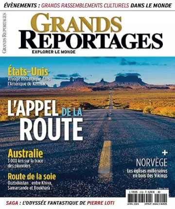 Grands Reportages N°512 – Avril 2023 [Magazines]