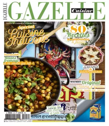 Gazelle Cuisine Hors Série N°3 – Spécial Cuisine Indienne 2022 [Magazines]