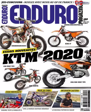 Enduro Magazine N°103 – Juin-Juillet 2019 [Magazines]