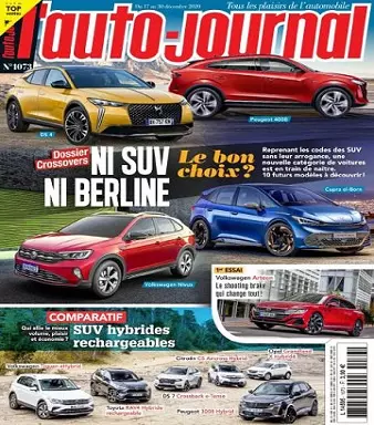 L’Auto-Journal N°1073 Du 17 Décembre 2020  [Magazines]