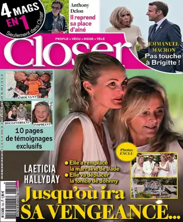 Closer N°742 Du 30 Août 2019  [Magazines]