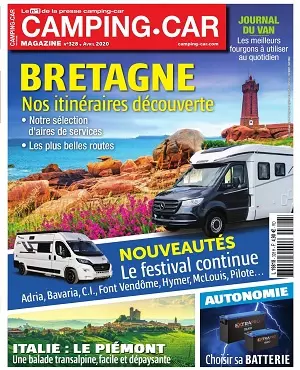 Camping-Car Magazine N°328 – Avril 2020 [Magazines]