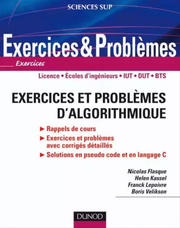 Exercices et problemes d'algorithmique [Livres]