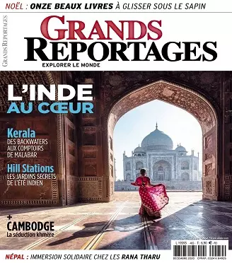 Grands Reportages N°482 – Décembre 2020 [Magazines]