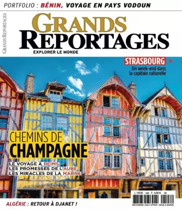 Grands Reportages N°507 – Décembre 2022 [Magazines]
