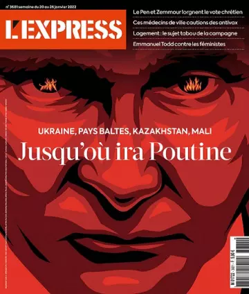 L’Express N°3681 Du 20 au 26 Janvier 2022  [Magazines]
