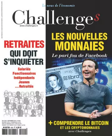 Challenges N°620 Du 5 Septembre 2019 [Magazines]