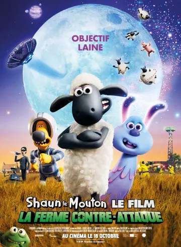 Shaun le Mouton Le Film : La Ferme Contre-Attaque [BLU-RAY 1080p] - VO
