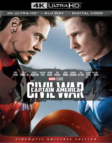 Captain America: Civil War [BLURAY 4K] - MULTI (TRUEFRENCH)