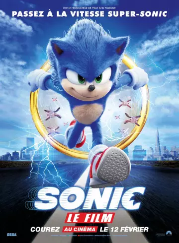Sonic le film [WEB-DL 720p] - TRUEFRENCH