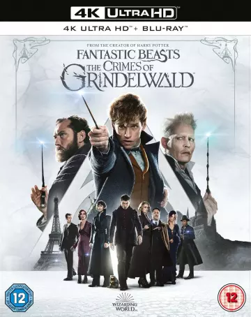 Les Animaux fantastiques : Les crimes de Grindelwald [BLURAY 4K] - MULTI (TRUEFRENCH)