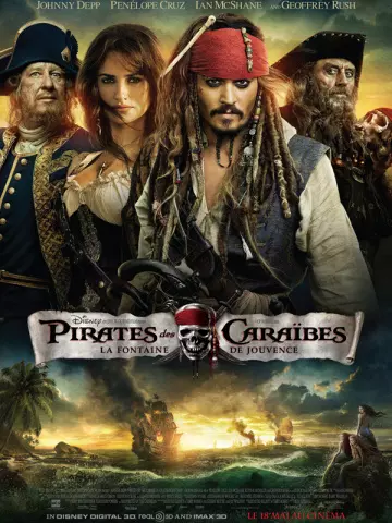 Pirates des Caraïbes : la Fontaine de Jouvence [HDLIGHT 1080p] - MULTI (TRUEFRENCH)