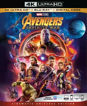 Avengers: Infinity War [BLURAY 4K] - MULTI (TRUEFRENCH)