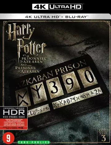 Harry Potter et le Prisonnier d'Azkaban [BLURAY REMUX 4K] - MULTI (TRUEFRENCH)