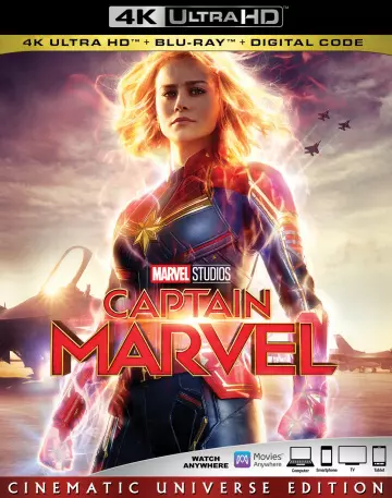 Captain Marvel [BLURAY 4K] - MULTI (TRUEFRENCH)