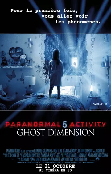 Paranormal Activity 5 Ghost Dimension [BDRIP] - FRENCH