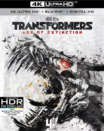 Transformers : l'âge de l'extinction [BLURAY 4K] - MULTI (TRUEFRENCH)