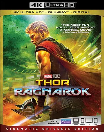 Thor : Ragnarok  [BLURAY 4K] - MULTI (TRUEFRENCH)