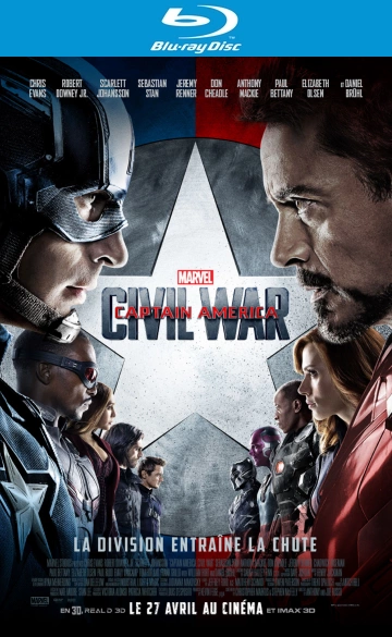 Captain America: Civil War [BLU-RAY 1080p] - MULTI (TRUEFRENCH)