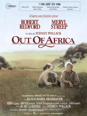 Out of Africa - Souvenirs d'Afrique [HDLIGHT 1080p] - MULTI (TRUEFRENCH)