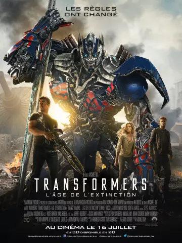 Transformers : l'âge de l'extinction [BDRIP] - TRUEFRENCH