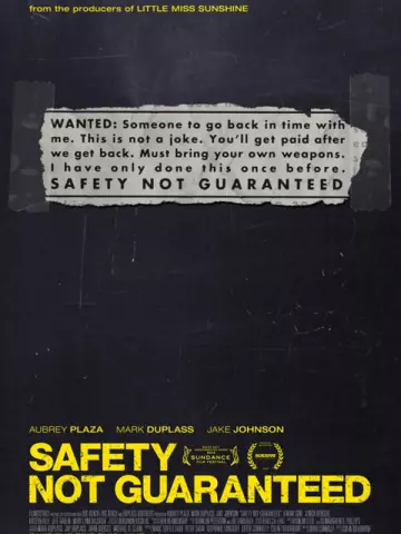 Safety Not Guaranteed [DVDRIP] - VOSTFR