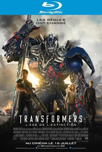 Transformers : l'âge de l'extinction [BLU-RAY 1080p] - MULTI (TRUEFRENCH)