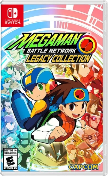 Mega Man Battle Network Legacy Collection Vol. 1 and 2 v1.0.2 Incl 2 Dlcs [Switch]