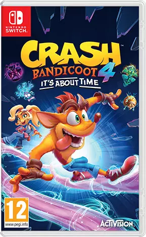 Crash Bandicoot 4 Its About Time V1.1 Incl. 2 Dlcs [Switch]