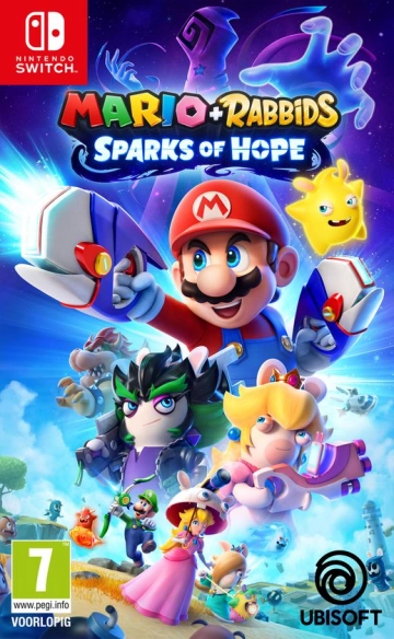 MARIO PLUS RABBIDS SPARKS OF HOPE : RAYMAN IN THE PHANTOM SHOW V1.6.2225577 INCL 7 DLCS [Switch]
