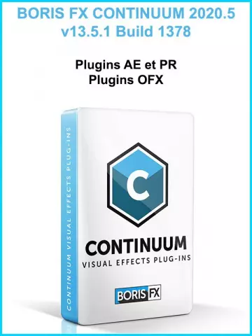 BorisFX Continuum Complete 2020.5 v13.5.1.1378 Plugins Adobe AE/PR et OFX