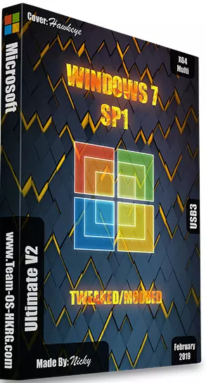 Windows 7 Édition Intégrale V2 Sp1 x64